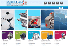 Tablet Screenshot of hi-fab.com